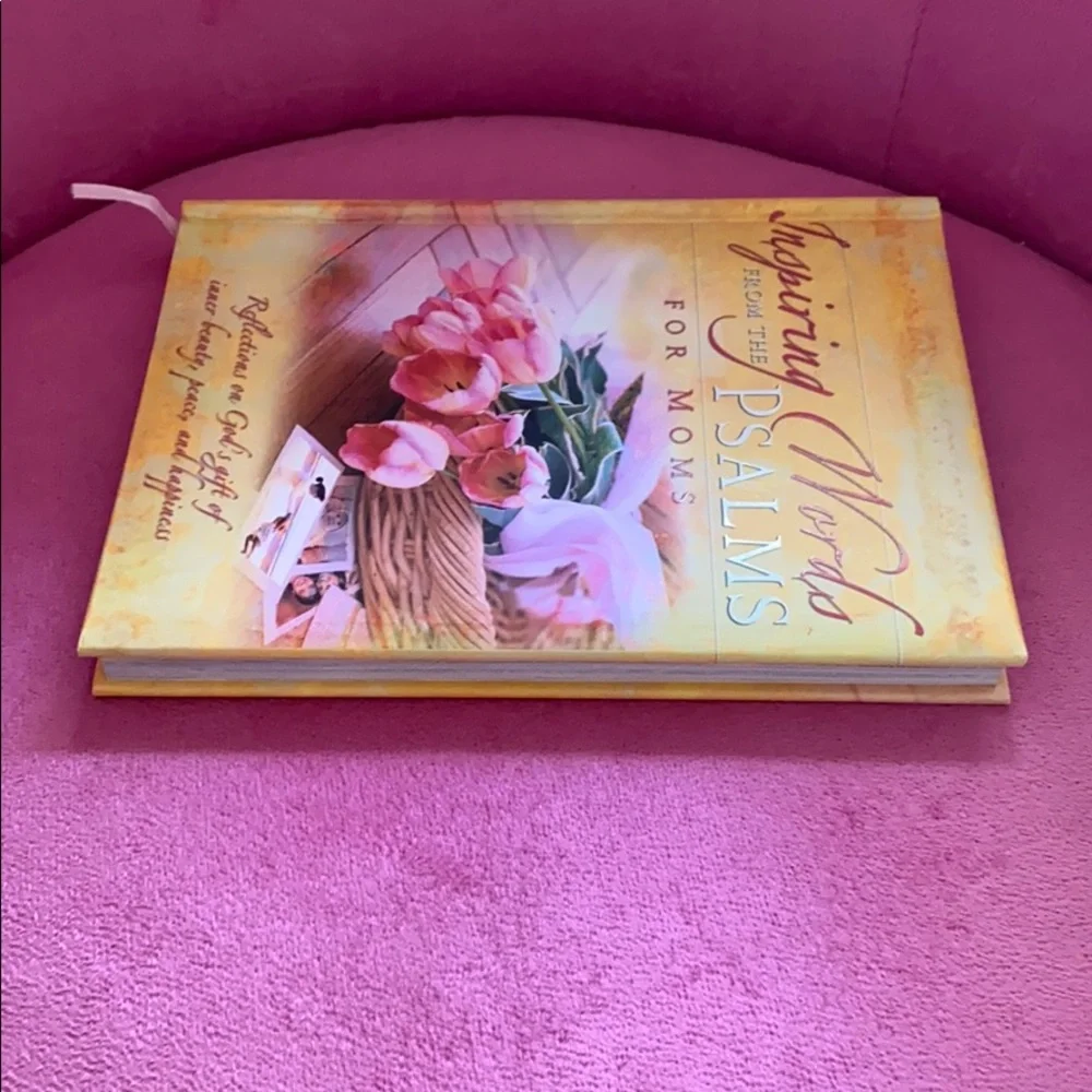 Inspiring Words From The Psalms For Moms Book Hard Cover Inspiration Gift